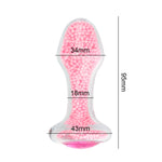 Plug Anal De Cristal <br> Mini Bolas