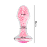 Plug Anal De Cristal <br> Mini Bolas