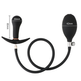 Plug Anal Inflable Doble Bola dimensiones