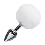 tapón anal de Metal Conejo Blanco