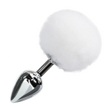 tapón anal de Metal Conejo Blanco