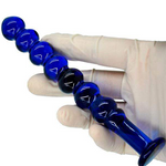 butt plug Cristal Bolas Azules