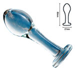 dimensiones Plug Anal Cristal Cabeza De Bola