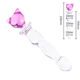 butt plug Cristal gato