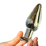 butt plug Cristal Punta Cónica