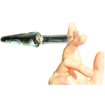 butt plug de cristal fin