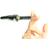 butt plug de cristal fin