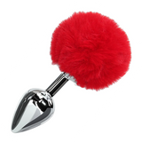 tapón anal Metal Conejo Rojo