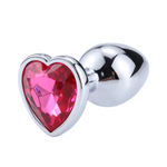 tapón anal corazón rosa