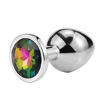 tapón anal Diamante Arco Iris