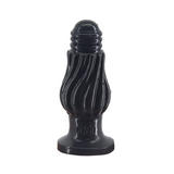 plug anal Silicona XL Bombilla Espiral Negro