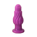 plug anal Silicona XL Bombilla Espiral Rosa
