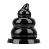 Plug Anal Silicona XL Poop Negro