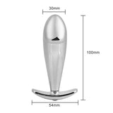 tapón anal Metal Dildo Diamante Negro dimensiones
