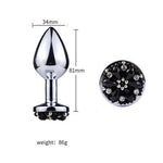 Plug Anal Perlas Negras