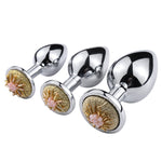 Plug Anal Perlas Rosas
