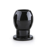 Plug Anal Hueco Silicona Negro