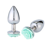 Plug Anal Metal <br> Flor Menta