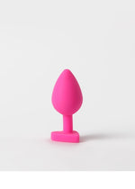 Plug Anal Silicona <br> Corazón Delicado