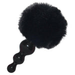 Plug Anal Bolas Negro <br> Cola de Conejo Negro