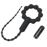 Plug Uretra Silicona <br> Bolas Vibrantes