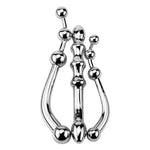 Set Bolas Anales Metal tres cuentas anales