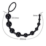 dimensiones cuentas anales Jalea Negro