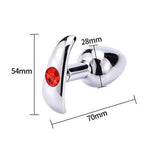 plug anal ancla diamante rojo