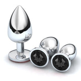Set tapón Anal Diamante Negro 