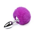 butt plug cola de conejo rosa