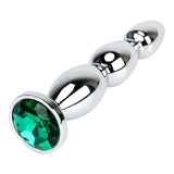 butt plug Largo Diamante Verde