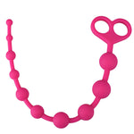 rosario anal largo rosa