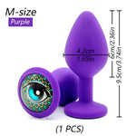 Plug Anal Silicona <br> Orgasmo Divino