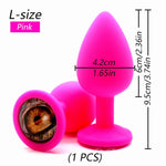 Plug Anal Silicona <br> Infierno Orgásmico