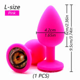 Plug Anal Silicona <br> Infierno Orgásmico