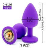 Plug Anal Silicona <br> Infierno Orgásmico