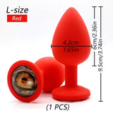 Plug Anal Silicona <br> Infierno Orgásmico