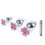 Set Plug Anal <br> Trébol Rosa