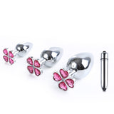 Set Plug Anal <br> Trébol Rosa