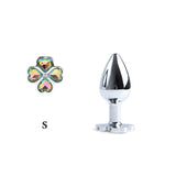Plug Anal <br> Trébol Arco Iris