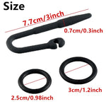 Plug Uretra Anillo Silicona