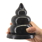 anal plug Silicona XL Poop Negro