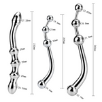 dimensiones Set cuentas Anales Metal Triple Placer