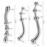 dimensiones Set cuentas Anales Metal Triple Placer