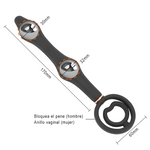 tapon anal Inflable Bolas dimensiones