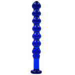 tapón anal Cristal Bolas Azules